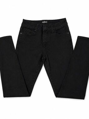 Blue Savvy Black Skinny Jeans Womens Size 1 / 25 Stretch Mid Rise